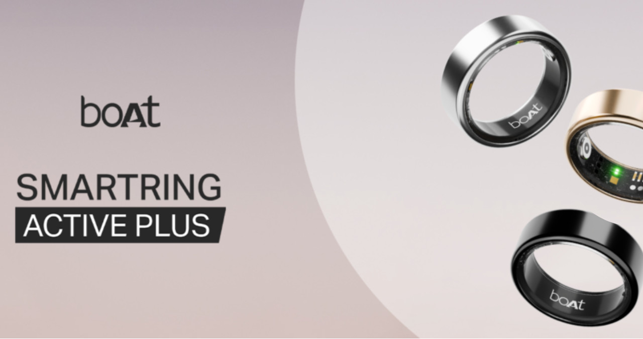 boAt Smart Ring Active Plus Launched in India: A Sleek New Way to Track Your Health for ₹2,999